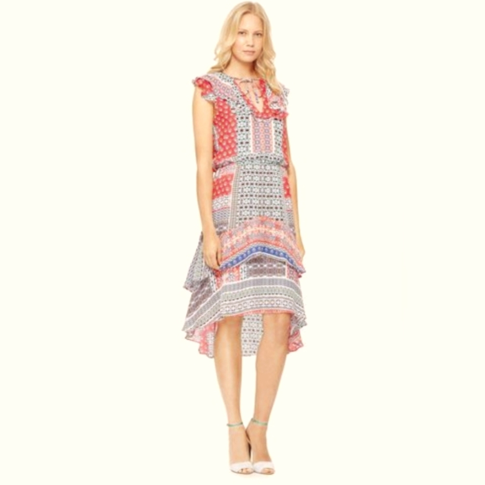 PARKER Sistine silk dress